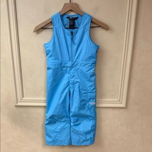 The North Face Insulated Light Blue Toddler Snow Bibs size 3T
